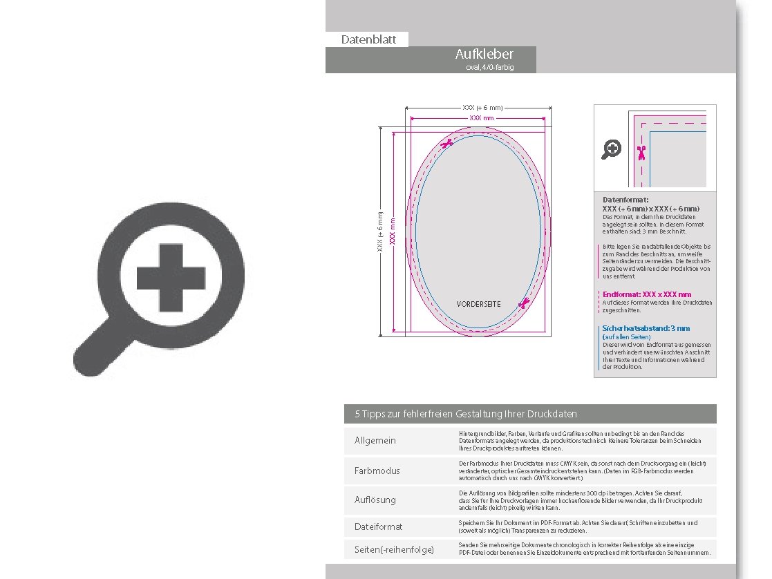 Product Bild aufkleber_auf_dokumentenfolie_4_0_farbig_bedruckt_oval_(oval_konturgeschnitten)